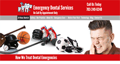 Desktop Screenshot of emergencydentistva.com