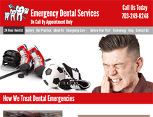 Tablet Screenshot of emergencydentistva.com